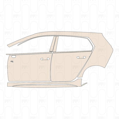 Pre-Cut PPF Volkswagen Golf R 2025