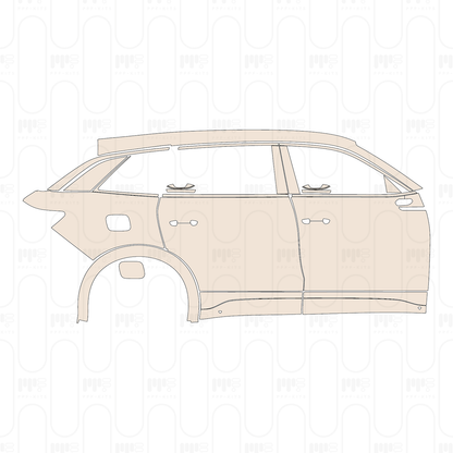 Pre-Cut PPF Volkswagen Tavendor R-Line 2024