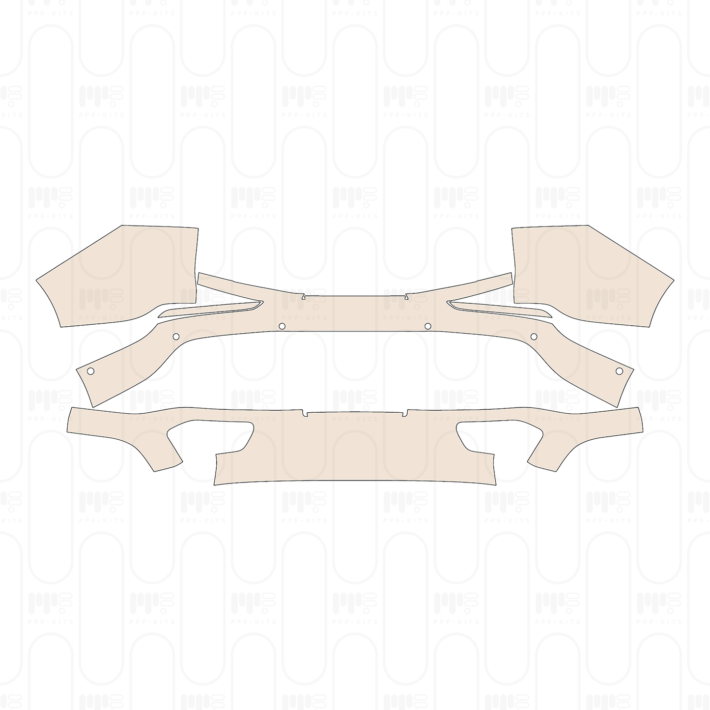 Pre-Cut PPF Volkswagen Tavendor R-Line 2024