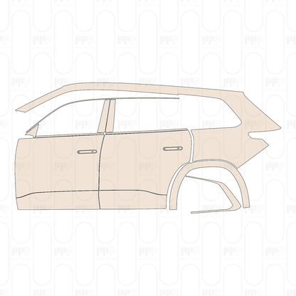 Pre-Cut PPF Volkswagen Teramont Pro Base 2025