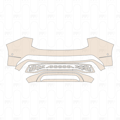 Pre-Cut PPF Volkswagen Tiguan L Pro R-Line 2024