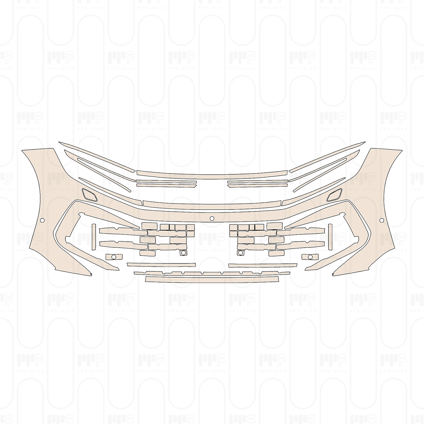Pre-Cut PPF Volkswagen Touareg R 2024