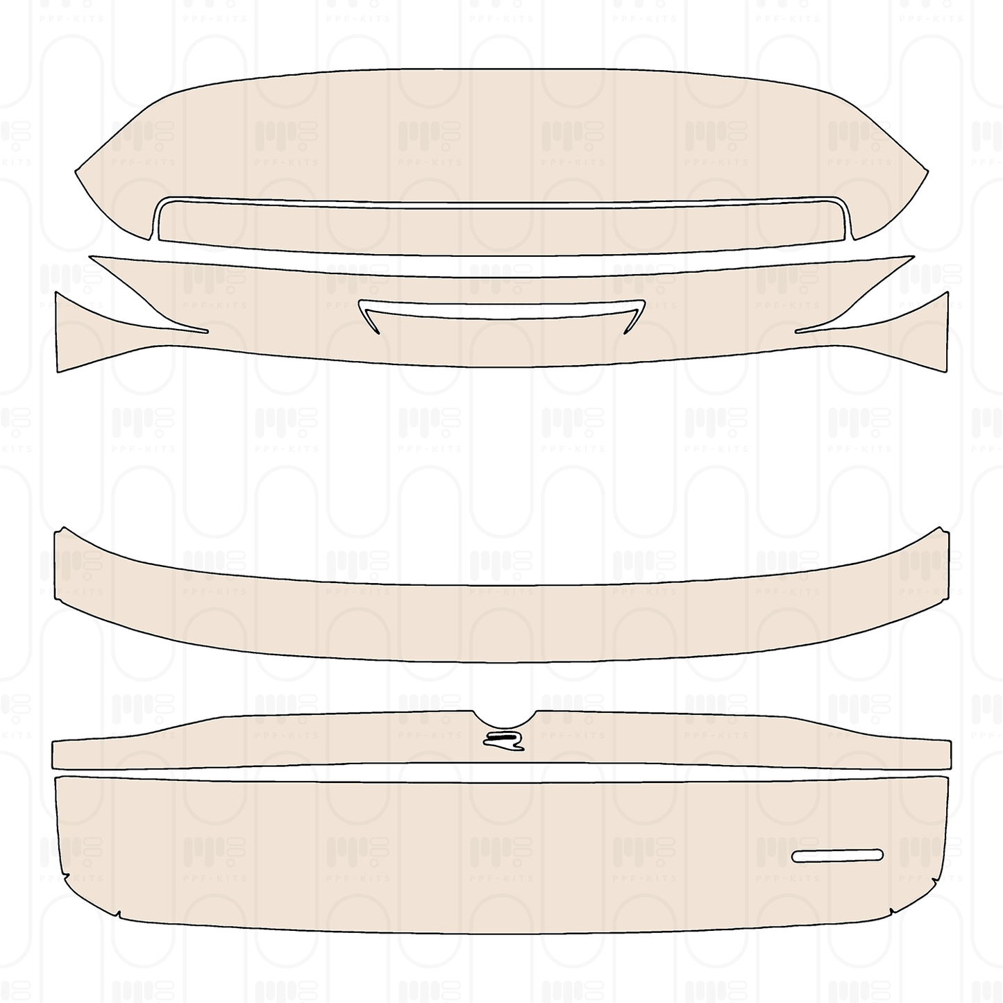 Pre-Cut PPF Volkswagen Touareg R 2024