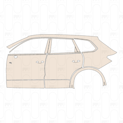 Pre-Cut PPF Volkswagen Touareg R-Line 2024