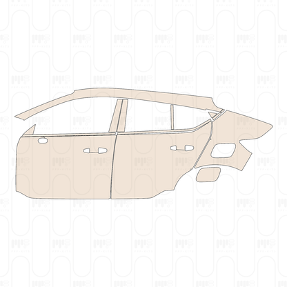 Pre-Cut PPF Volvo C40 Recharge Core 2023