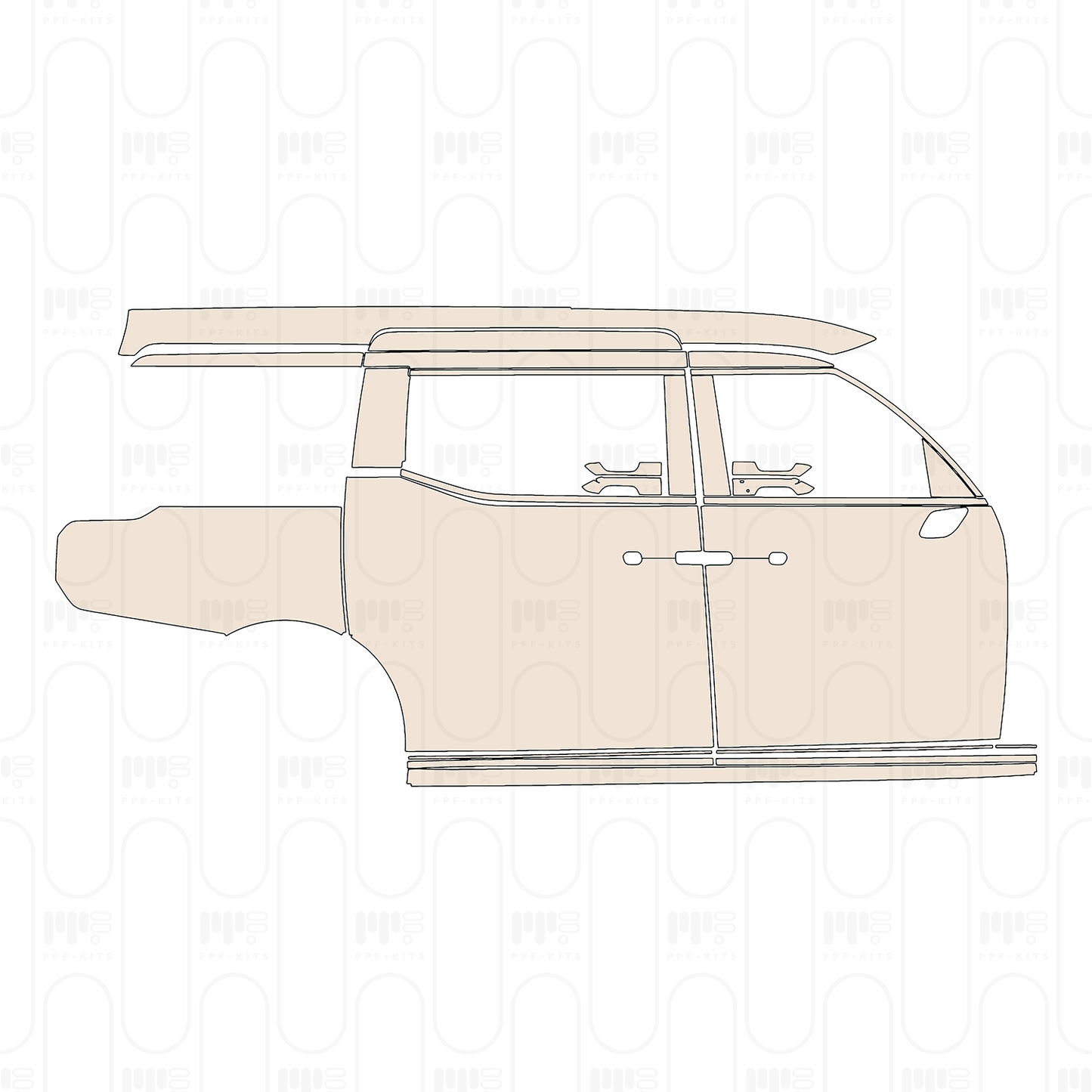Pre-Cut PPF Volvo EM90 2025