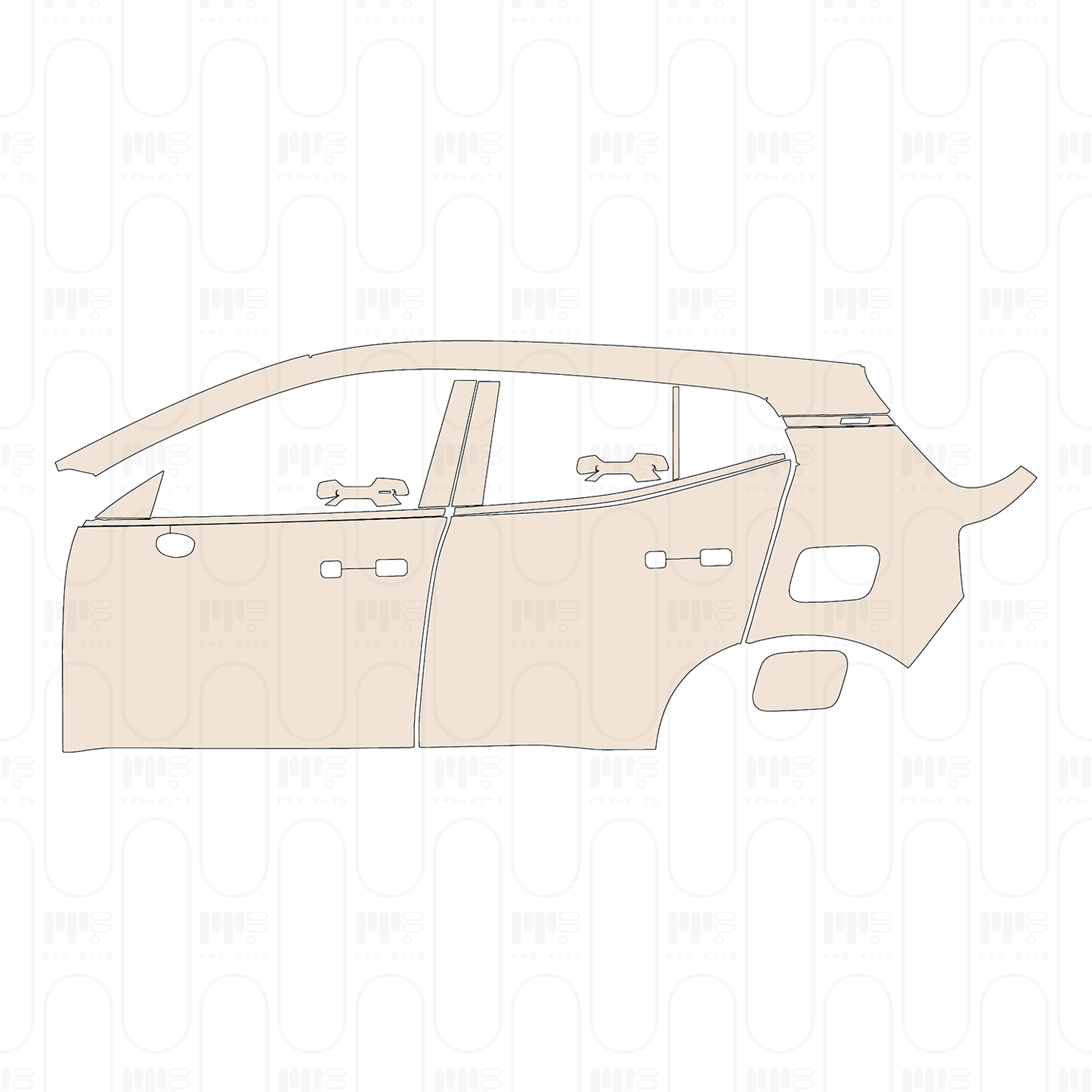 Volvo EX30 2025 – Pre-Cut PPF