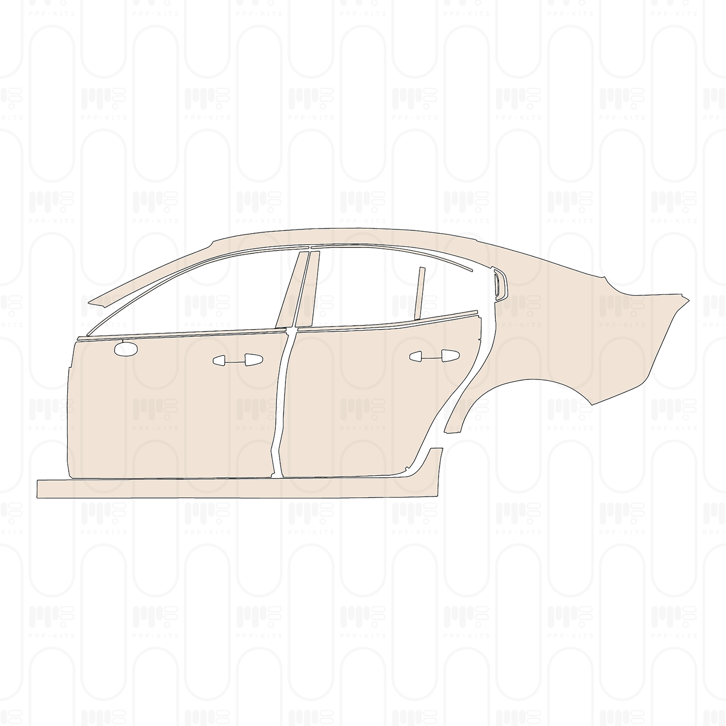 Pre-Cut PPF Volvo S60 Momentum 2022
