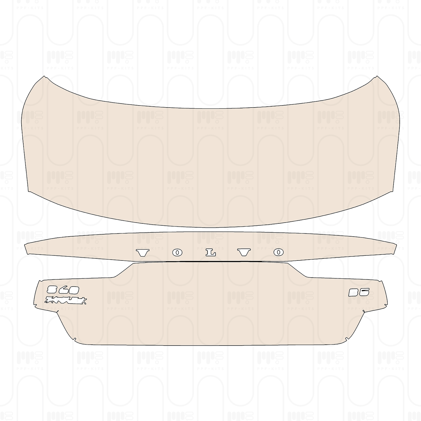 Pre-Cut PPF Volvo S60 Momentum 2022