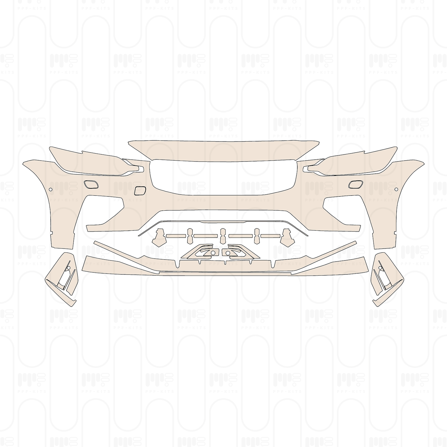 Pre-Cut PPF Volvo V60 R-Design 2023