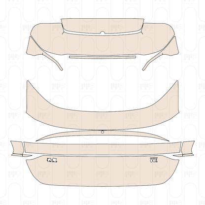 Pre-Cut PPF Zeekr 001 2022