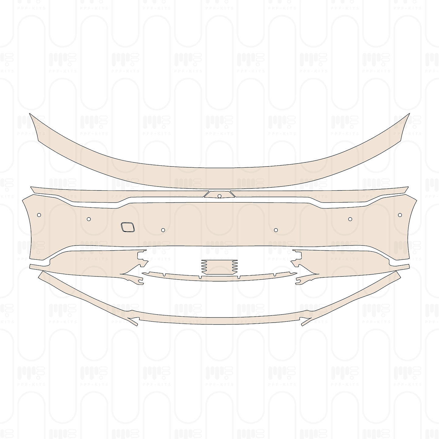 Pre-Cut PPF Zeekr 007 2025