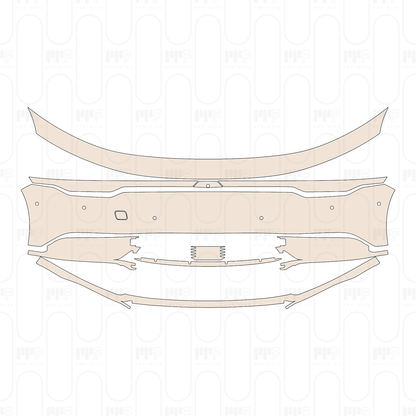 Pre-Cut PPF Zeekr 007 2025