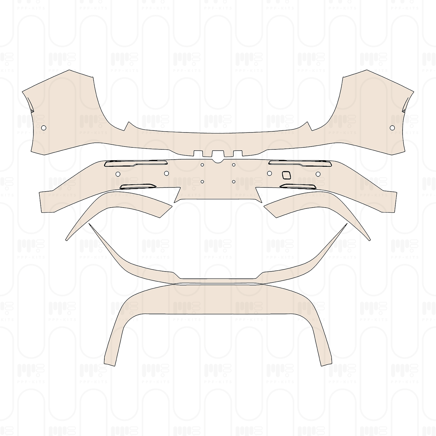Pre-Cut PPF Zeekr 007 2025
