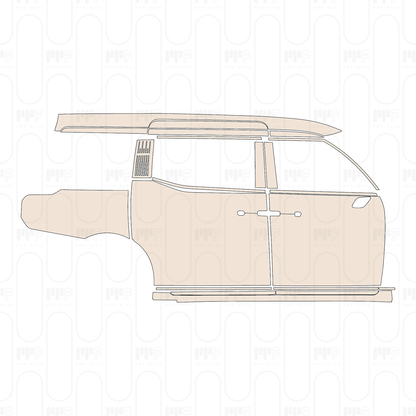 Pre-Cut PPF Zeekr 009 Base 2024