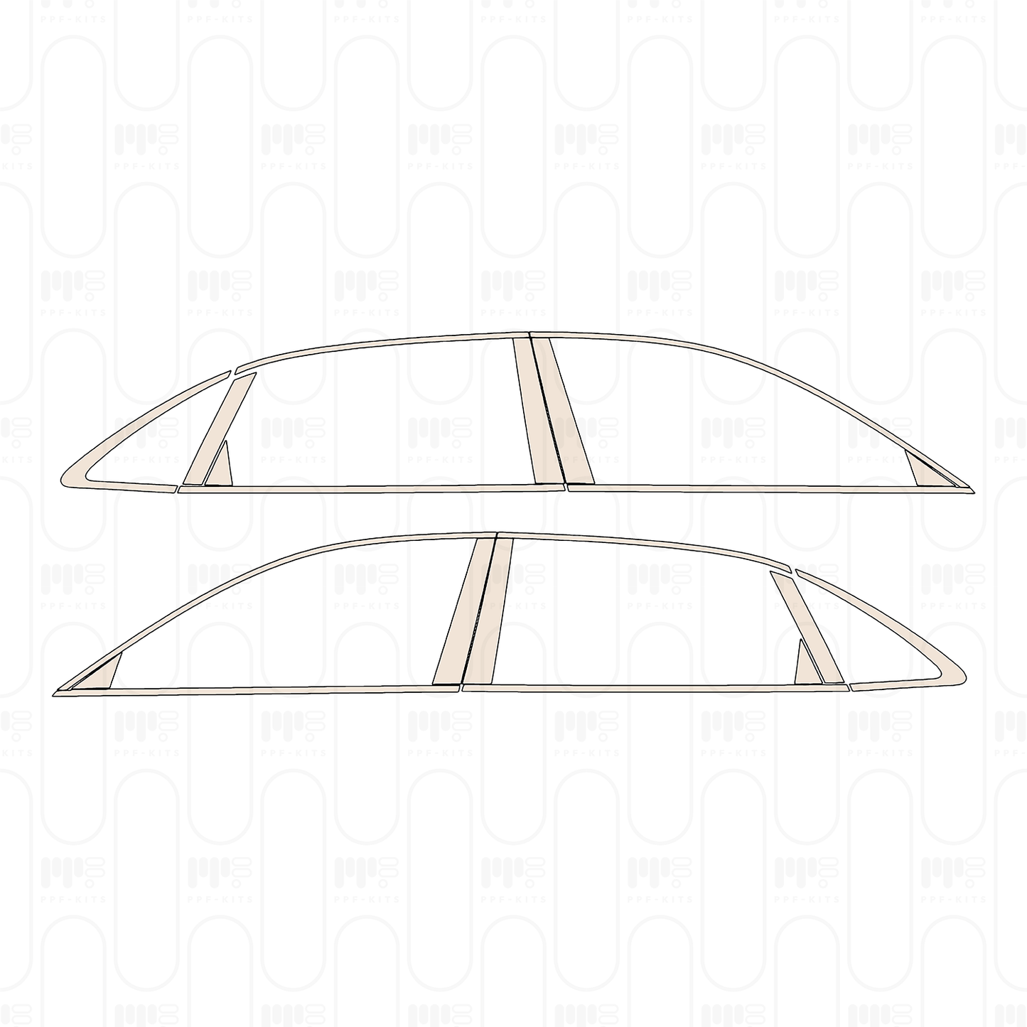 Pre-Cut PPF Audi A4 A4L Sedan S-Line 2022
