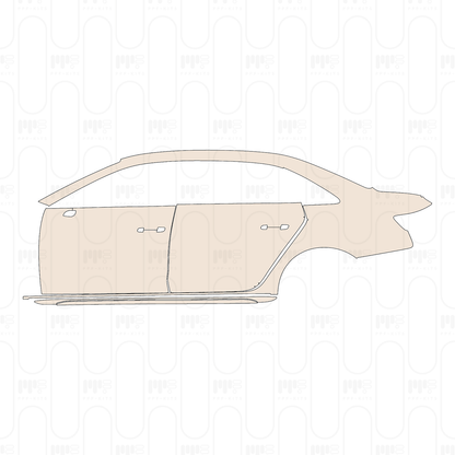 Pre-Cut PPF Audi A4 A4L Sedan S-Line 2022