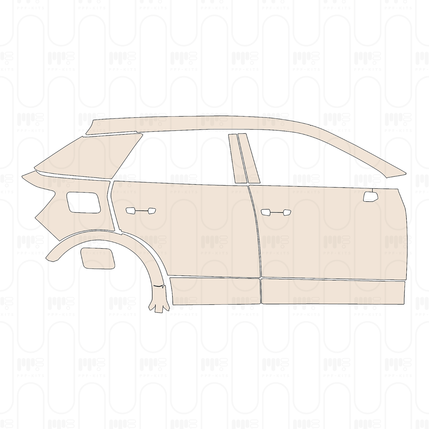 Pre-Cut PPF Audi Q2 Base 2022