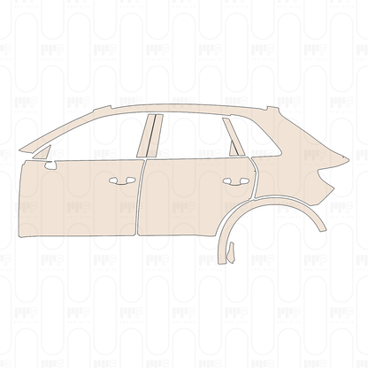 Pre-Cut PPF Audi Q3 SUV Base 2022
