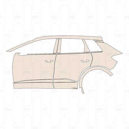 Pre-Cut PPF Audi Q4 e-tron SUV Sline 2024