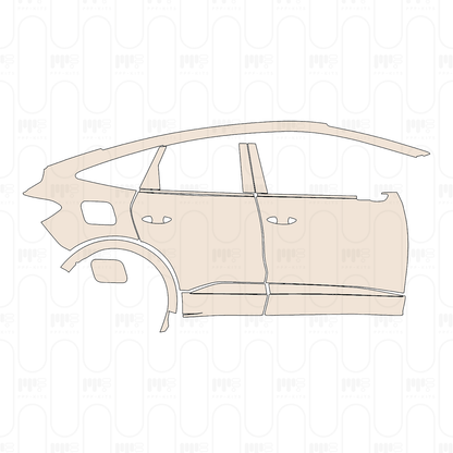 Pre-Cut PPF Audi Q4 e-tron Sportback S-Line 2022