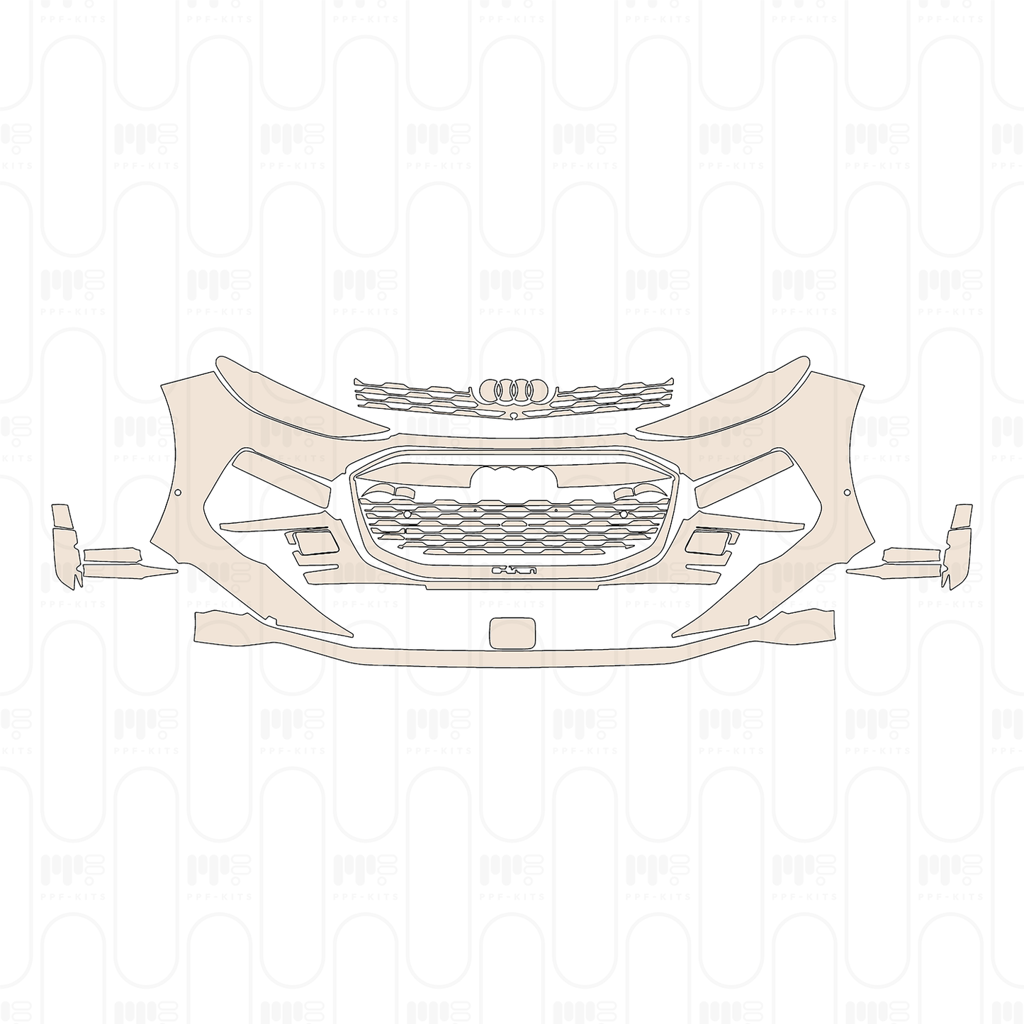 Pre-Cut PPF Audi Q6 e-tron Sportback Base 2024