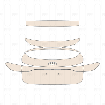 Pre-Cut PPF Audi Q6 e-tron Sportback Base 2024