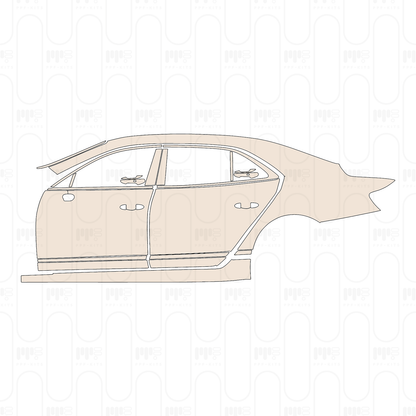 Pre-Cut PPF Bentley Flying Spur V8 2023