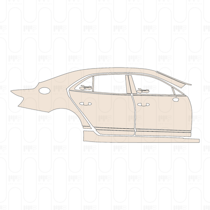 Pre-Cut PPF Bentley Flying Spur V8 2023