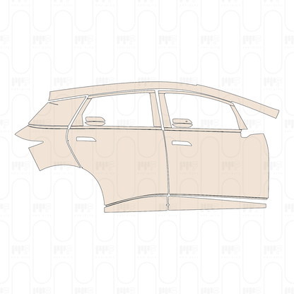 Pre-Cut PPF BYD Dolphin (EU RHD) Base 2023