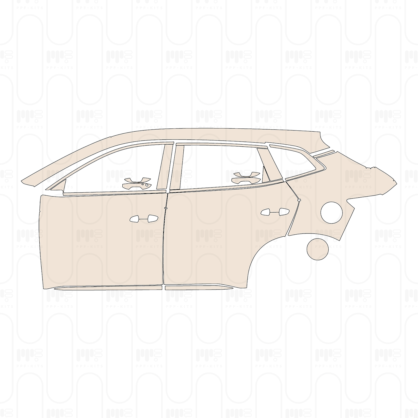 Pre-Cut PPF BYD SEAL U DM-i 2023