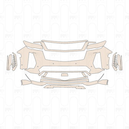 Pre-Cut PPF Cadillac Escalade-V Standard Wheelbase 2023