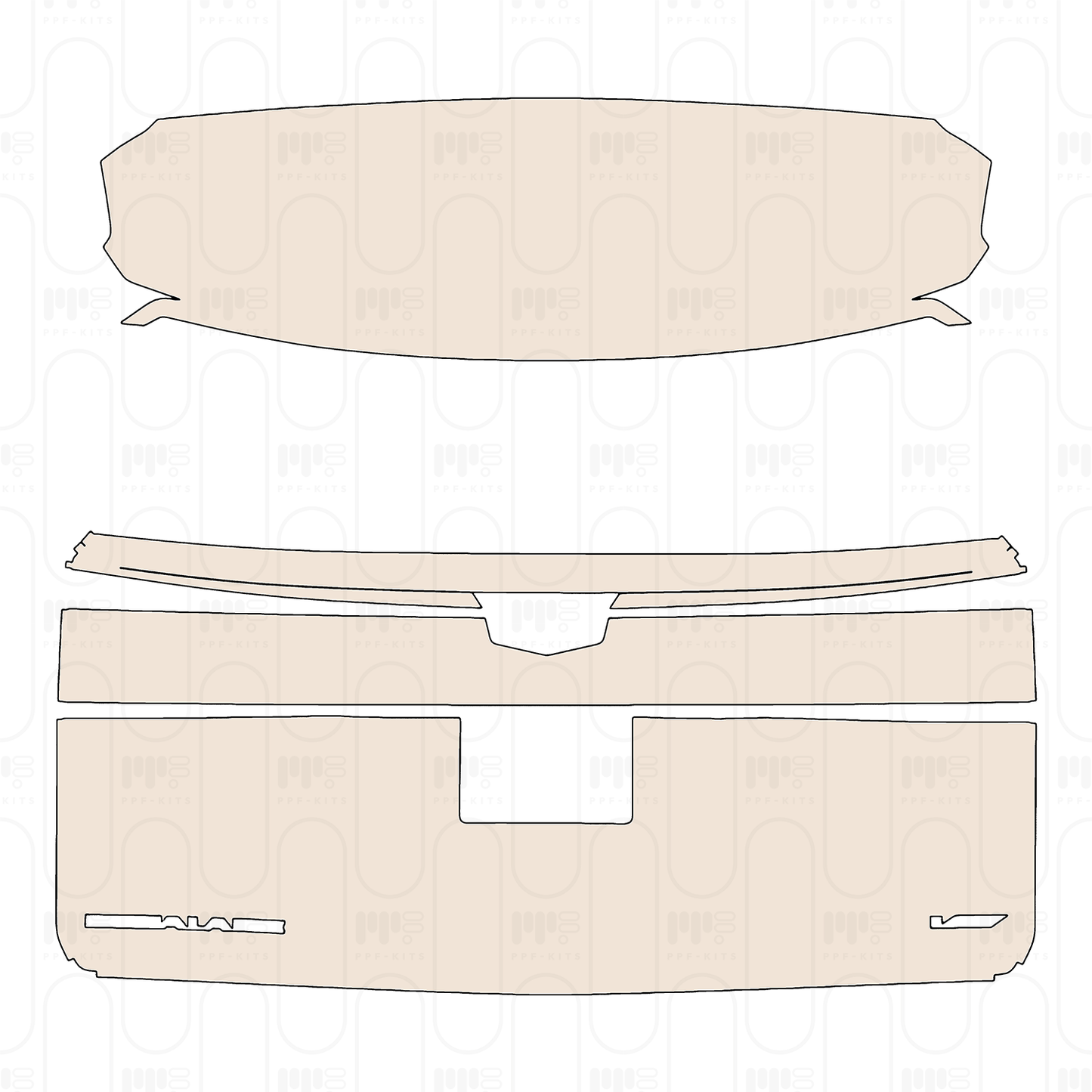 Pre-Cut PPF Cadillac Escalade-V Standard Wheelbase 2023