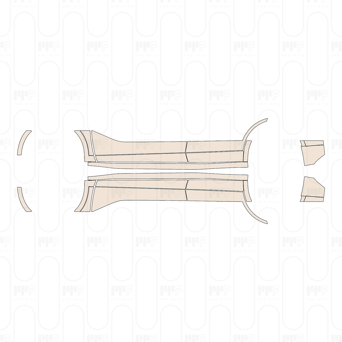 Pre-Cut PPF Cadillac GT4 2023