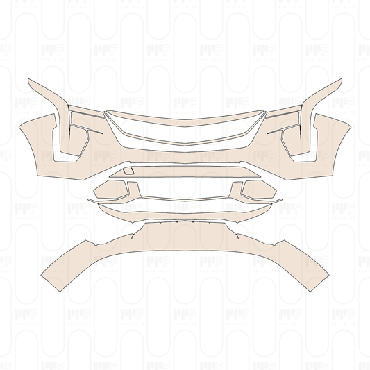 Pre-Cut PPF Cadillac XT4 2024