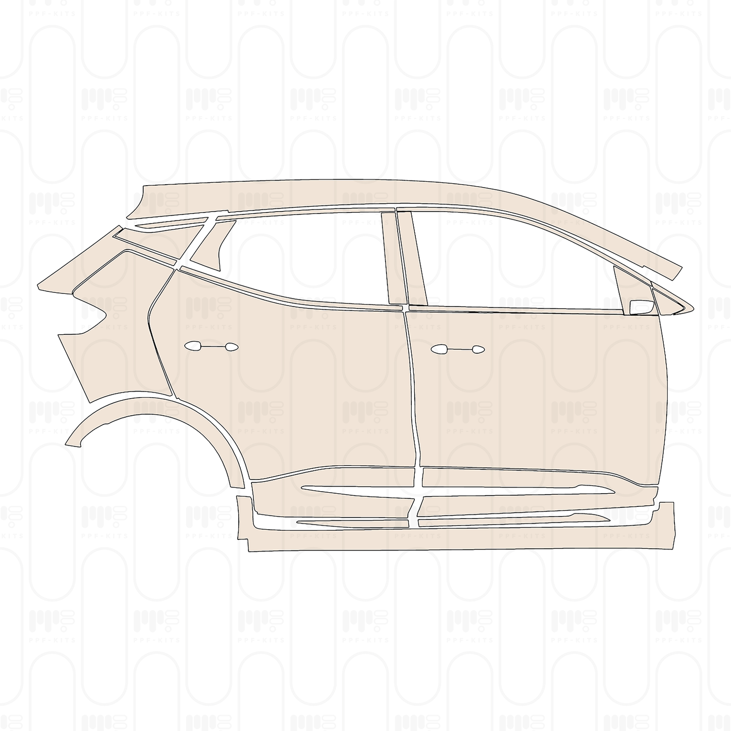 Pre-Cut PPF Chevrolet Bolt EUV Premier 2022