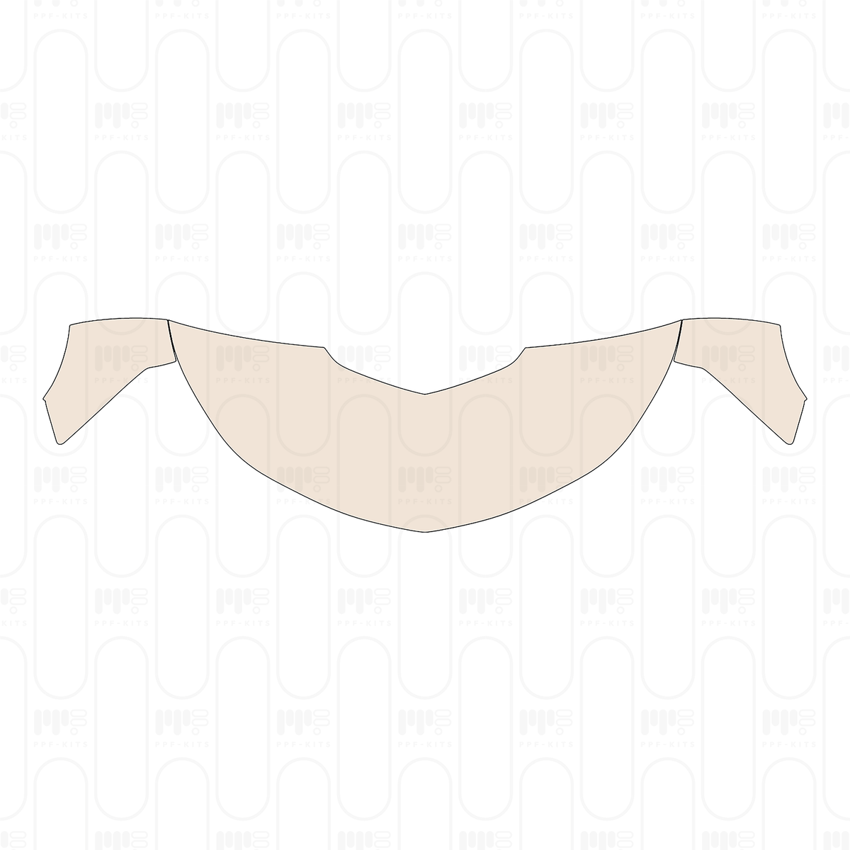 Pre-cut PPF pattern: Hood + Fender - Chevrolet