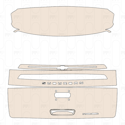 Pre-Cut PPF Chevrolet Suburban Premier 2022