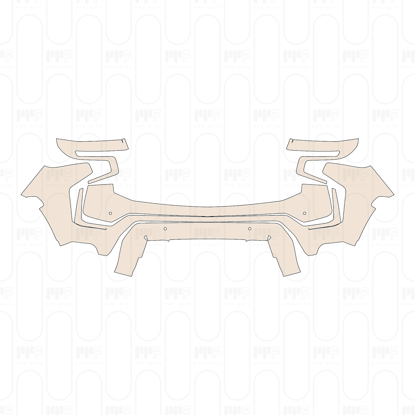 Pre-Cut PPF Chevrolet Tahoe Z71 2022