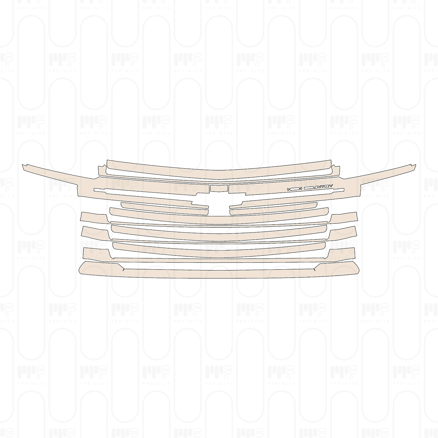 Pre-Cut PPF Chevrolet Tahoe High Country 2022