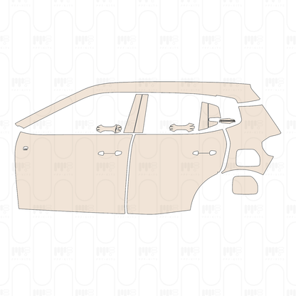 Pre-Cut PPF Citroen ë-C3 (EU) 2024