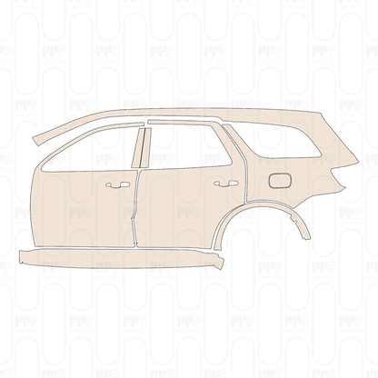 Pre-Cut PPF Dodge Durango GT 2022