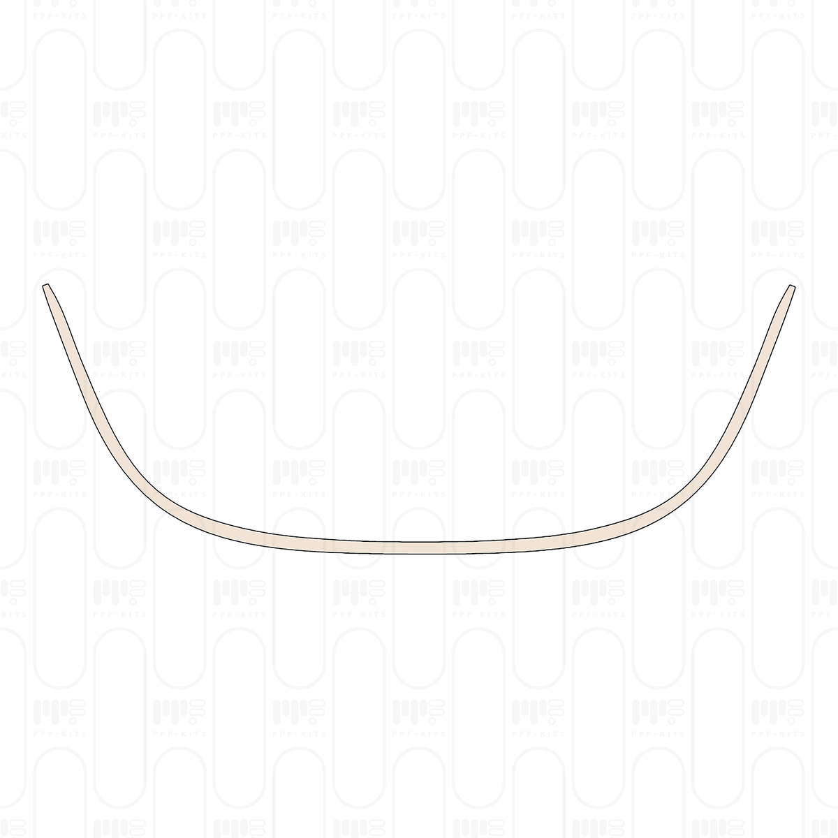Pre-cut PPF pattern: Covertible Top Contact Area - Ferrari