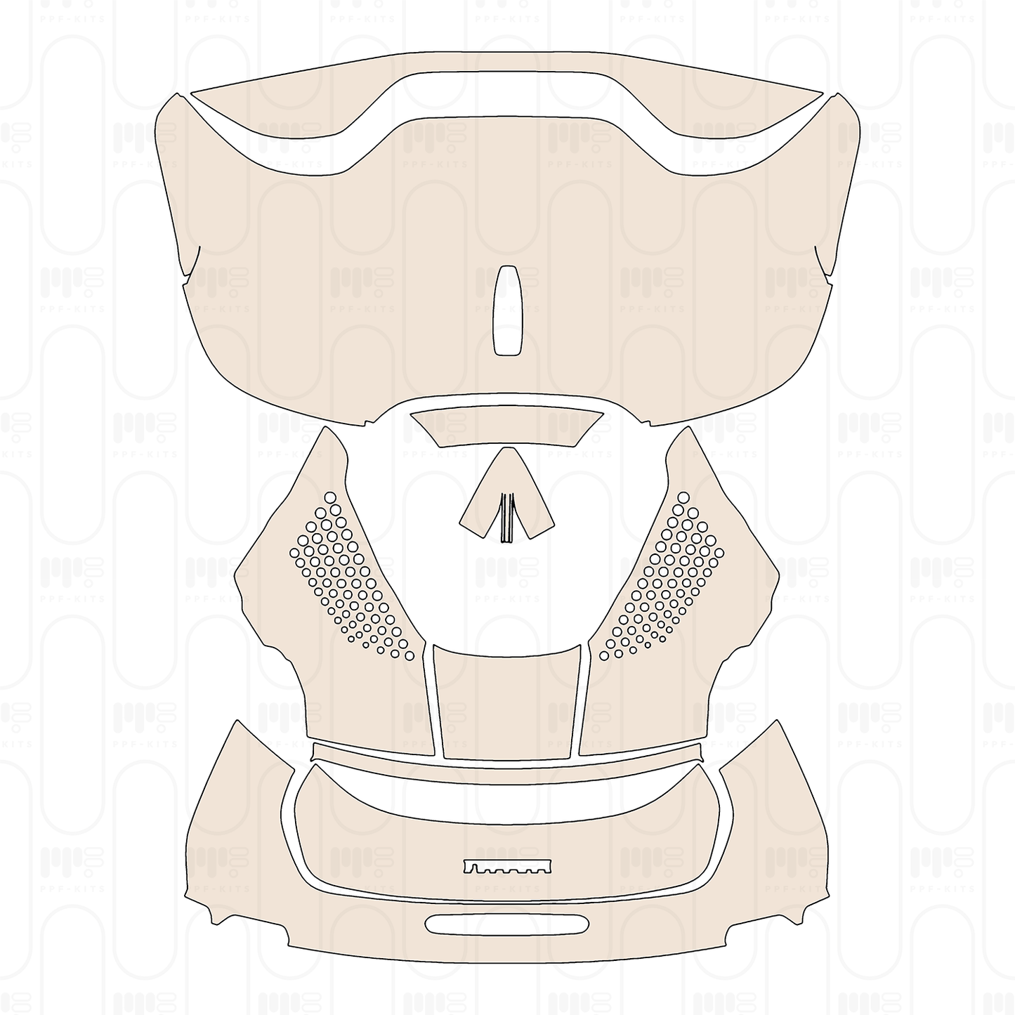 Pre-Cut PPF Ferrari SF90 Spider 2022