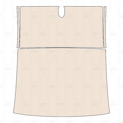Pre-Cut PPF Fiat 500e 2 door Base Coupe 2024