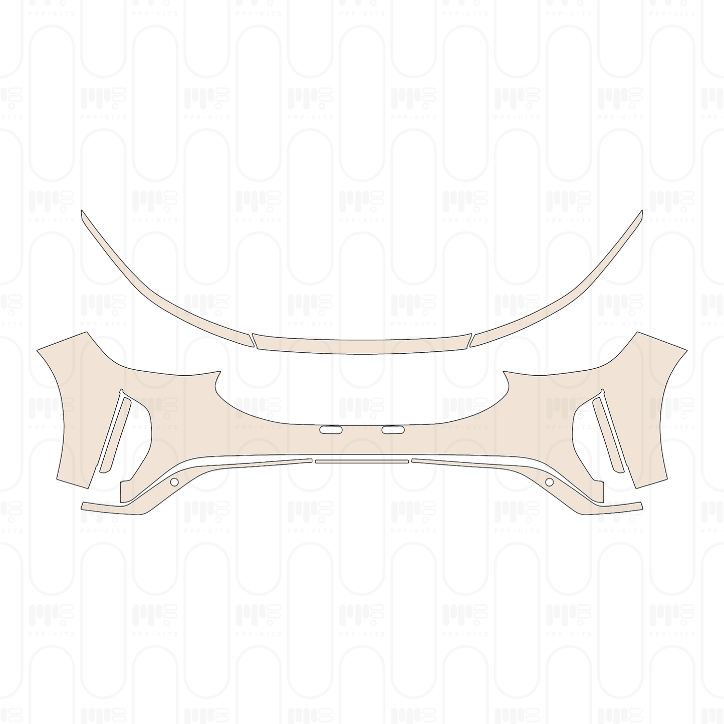 Pre-Cut PPF Fiat Fastback Base 2024