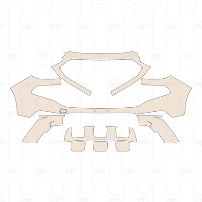 Pre-Cut PPF Fiat Toro 2023