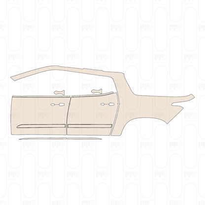 Pre-Cut PPF Fiat Toro 2023