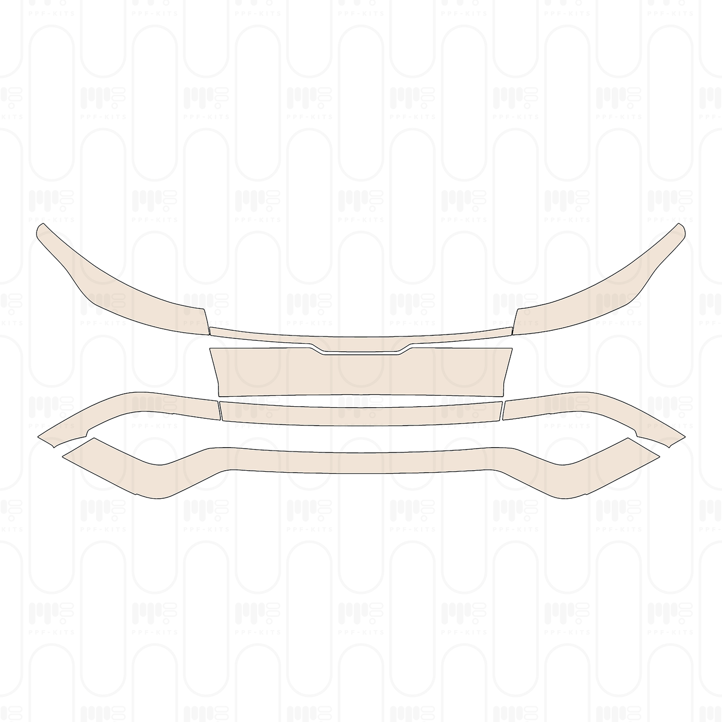Pre-Cut PPF Fisker Ocean (US) One 2023