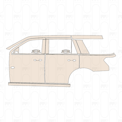 Pre-Cut PPF Ford Expedition Standard Wheelbase King Ranch 2022